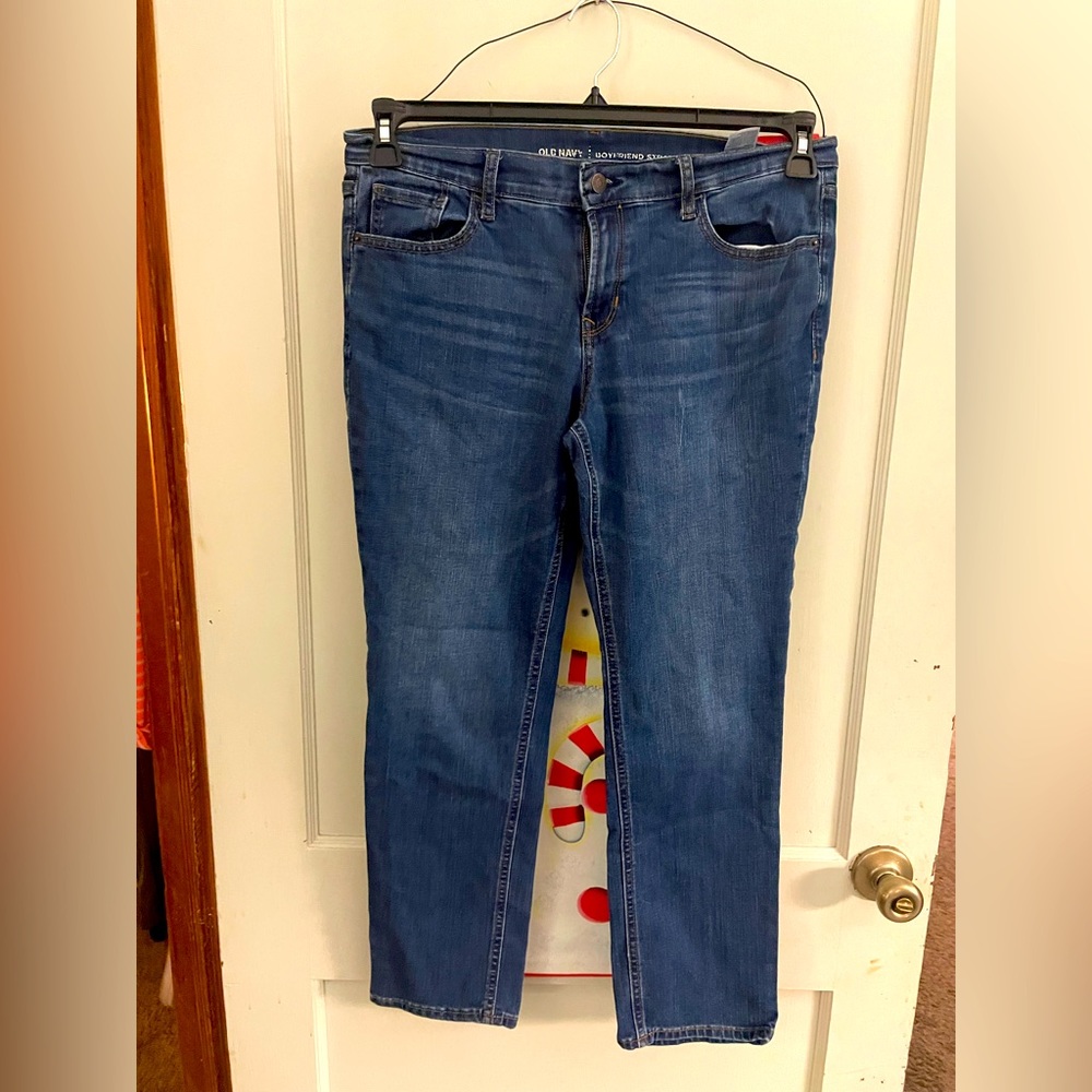NY and Co. boyfriend jeans size 10 excellent condition